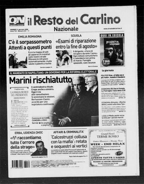 Il Resto del Carlino : giornale dell'Emilia